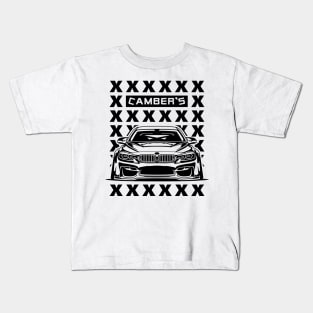 M4 Front Coupe Stance F82 Germany sport T shirt sticker Kids T-Shirt